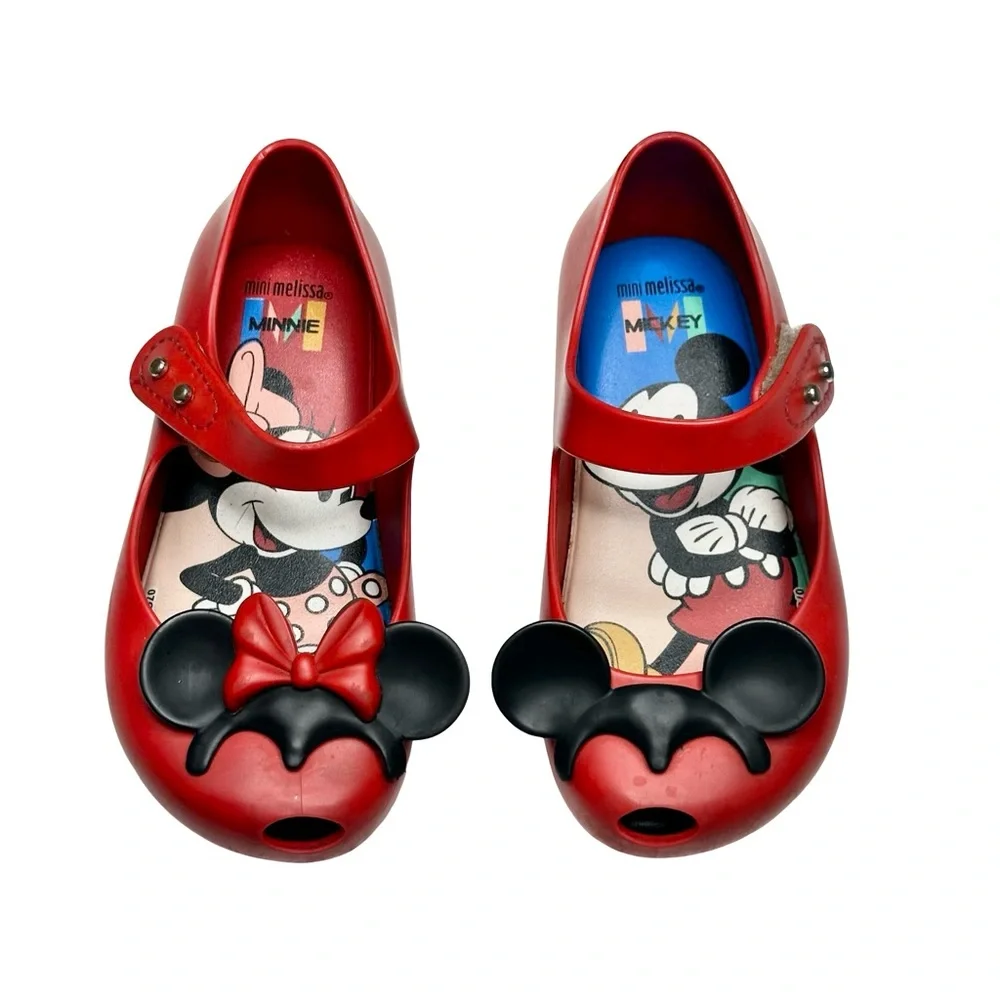 Mini Melissa Mickey And Minnie Mary Jane‎ Shoes